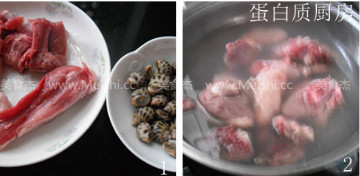 寸骨花螺汤的做法步骤：2