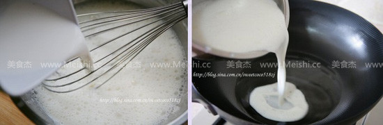 虾仁炒牛奶的做法步骤:8