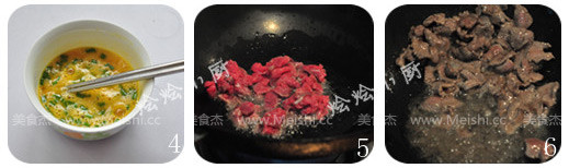滑蛋牛肉的做法步骤：6