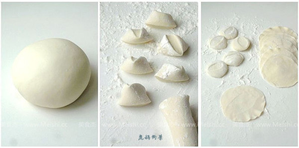 素馅饺子的做法步骤:6