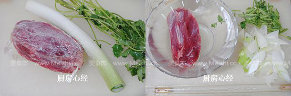 炒烤肉 的做法步骤:2