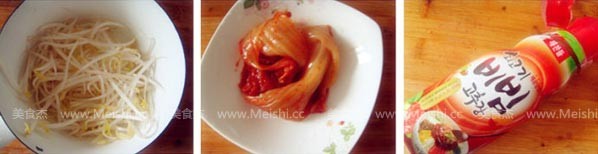 韩式拌饭的做法步骤：3