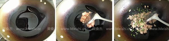 肉沫豆腐蛋羹的做法步骤：5