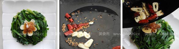 凉拌韭菜的做法步骤:6