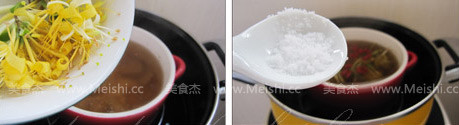 金银花炖猪展的做法步骤:8