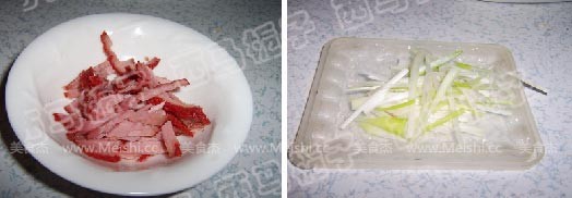香煎芙蓉蛋的做法步骤:2