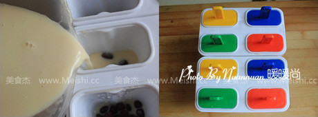红豆奶油冰棍的做法步骤:10