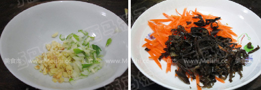 鱼香素肉丝的做法步骤:4