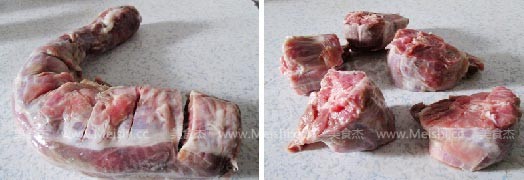 红烧牛尾的做法步骤：1