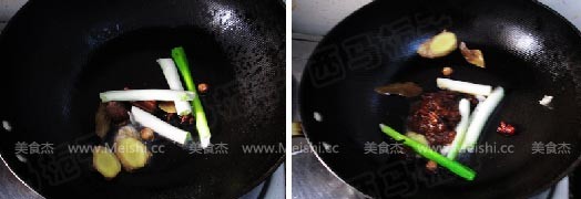 红烧牛尾的做法步骤:4