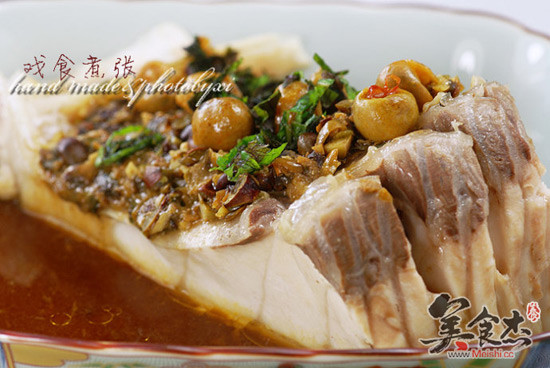 山黄皮蒸鱼腩的做法步骤：6