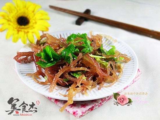 凉拌血珊瑚草的做法步骤：6