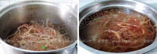 凉拌血珊瑚草的做法步骤：3
