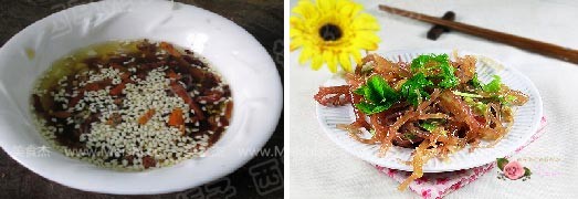 凉拌血珊瑚草的做法步骤：5