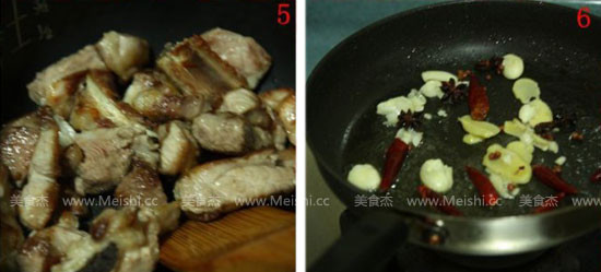 红烧排骨的做法步骤：3