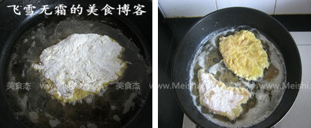 炸鸡排的做法步骤:8