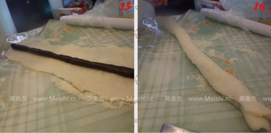 椰蓉条头糕的做法步骤：9