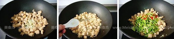 芝麻蒜香鸡丁的做法步骤：6