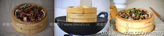 豉汁蒸排骨的做法步骤：6