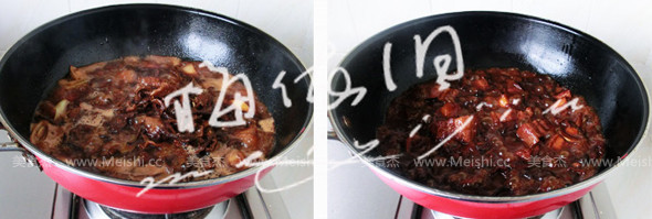 滑子菇红烧肉的做法步骤：7