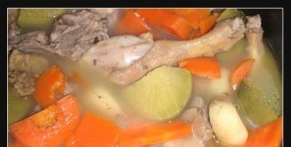 青红萝卜煲老鸭的做法