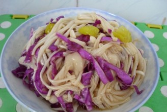 泡椒金针菇拌紫甘蓝的做法