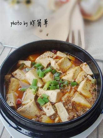 石锅鱼籽豆腐的做法